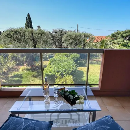 La Badine Airco Pool For 2 By Sunset Lejlighed Antibes