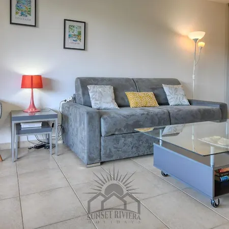 Apartmán La Badine Airco Pool For 2 By Sunset Antibes