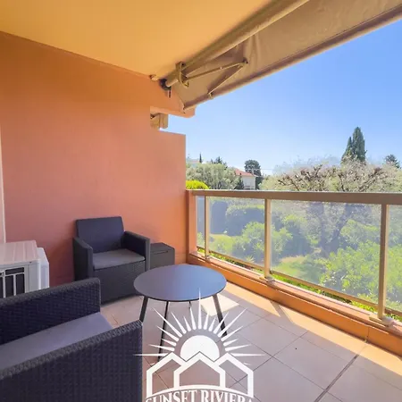 La Badine Airco Pool For 2 By Sunset * Antibes