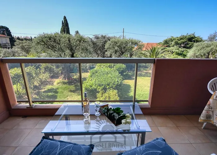 La Badine Airco Pool For 2 By Sunset Apartamento Antibes