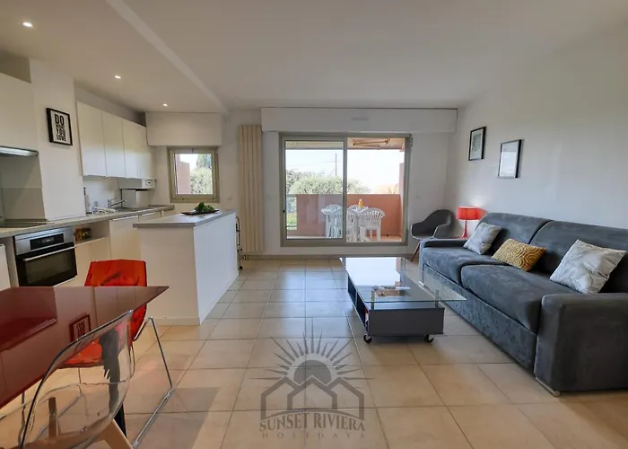 La Badine Airco Pool For 2 By Sunset Apartamento Antibes