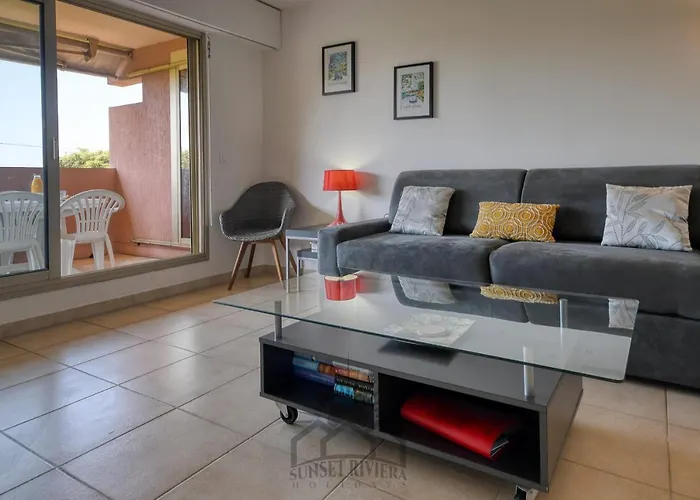 La Badine Airco Pool For 2 By Sunset Apartamento Antibes